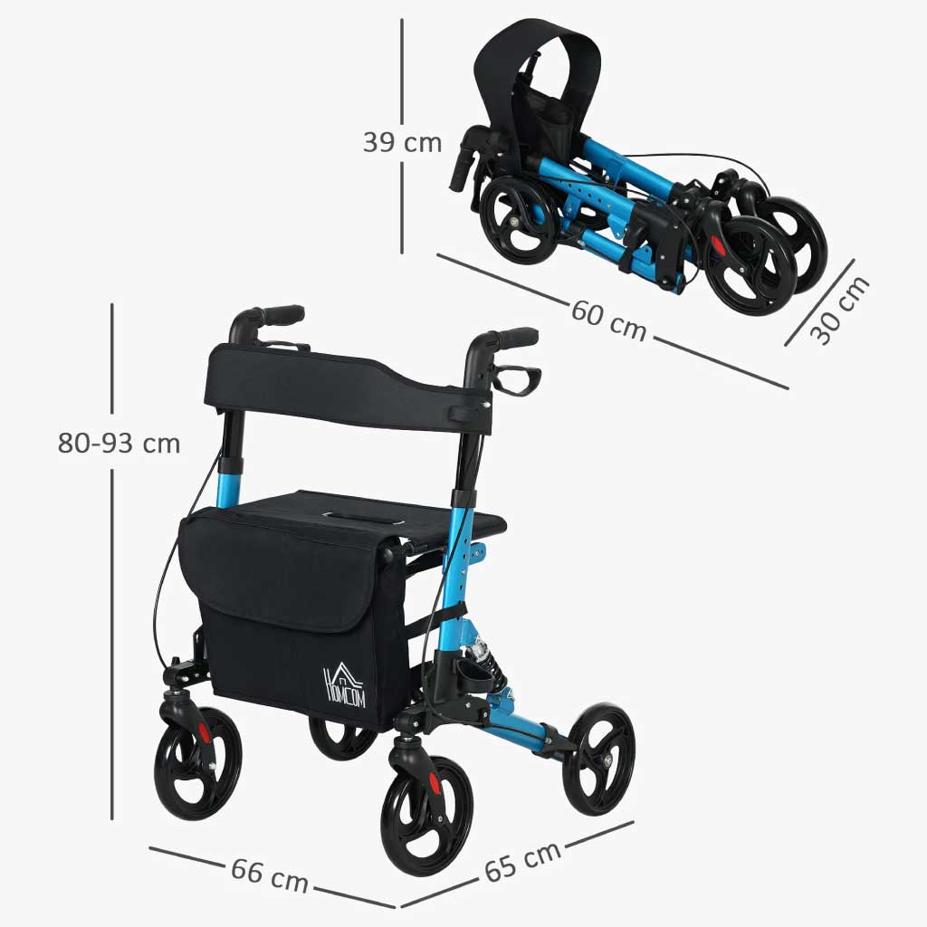 Déambulateur Rollator Tout-Terrain Renforcé - Image 8