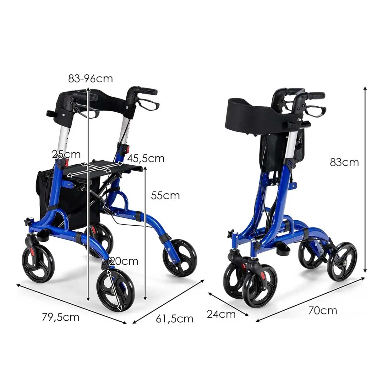Déambulateur Rollator Tout-Terrain Ultra Léger - Image 8