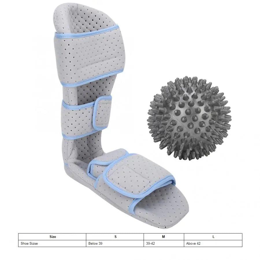 Attelle Botte de marche entorse Cast Boot – vue détaillée montrant le rembourrage perforé et les sangles ajustables en polyester