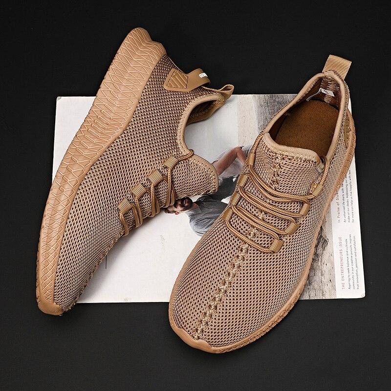 Chaussures en maille respirante pour hommes - Stiff Confort Orthopédique