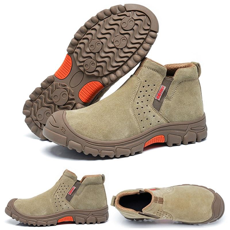 Chaussures de sécurité Anti-écrasement indestructibles pour hommes - Boot-You Confort Orthopédique