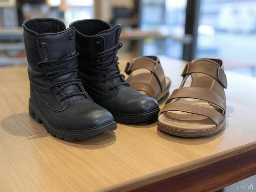 Chaussures de sécurité et sandales orthopédiques : la combinaison parfaite
