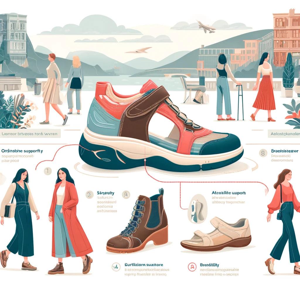 Le-Guide-Ultimes-des-Chaussures-Orthopédiques-pour-Femmes-Style-et-Soutien-au-Quotidien Confort Orthopédique