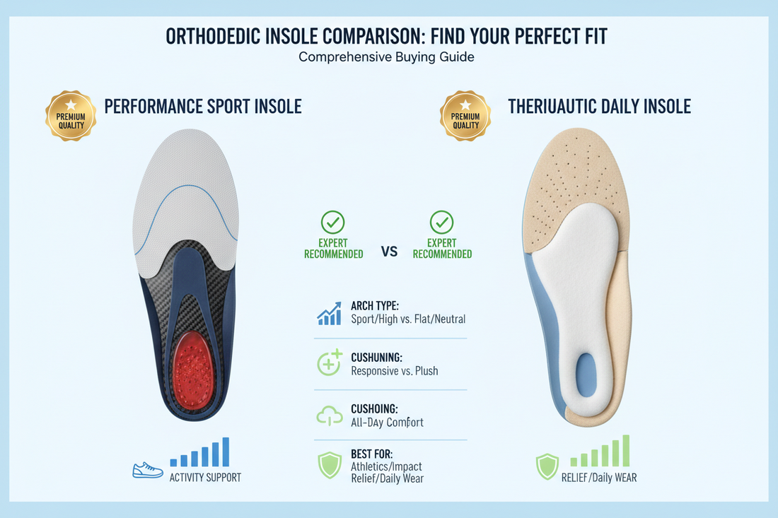 Comparatif des semelles orthopédiques CONFORT ORTHOPEDIQUE versus autres marques : Guide complet avec conseils d'experts et tendances