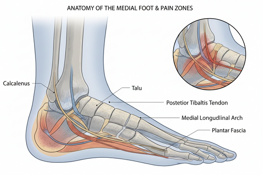 Comprendre la Douleur du Pied Côté Interne : Causes, Symptômes et Solutions