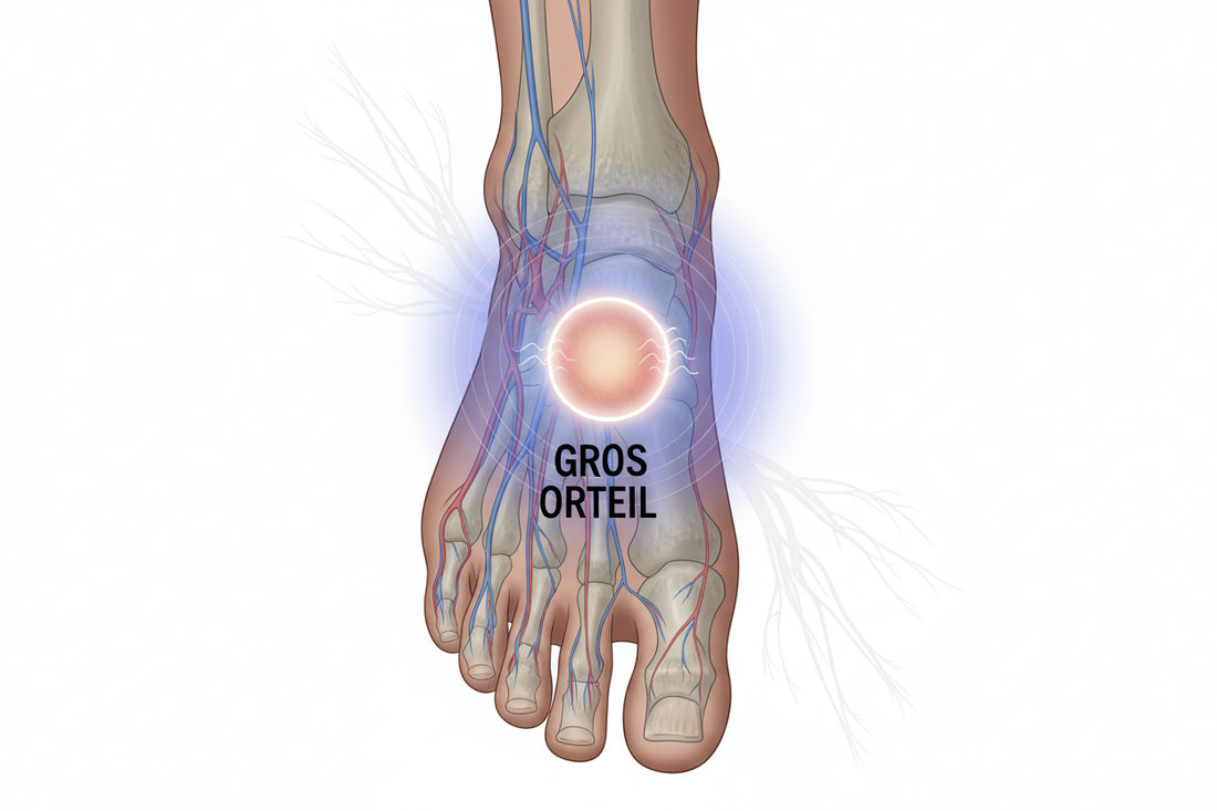 Gros orteil engourdi : Comprendre, Diagnostiquer et Traiter
