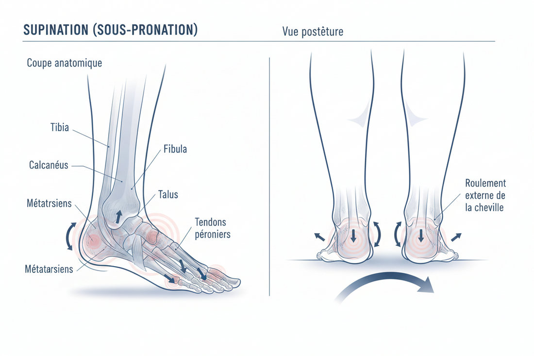 Guide complet sur le pied supinateur : Comprendre, Identifier et Agir