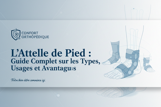 L’Attelle de Pied : Guide Complet sur les Types, Usages et Avantages