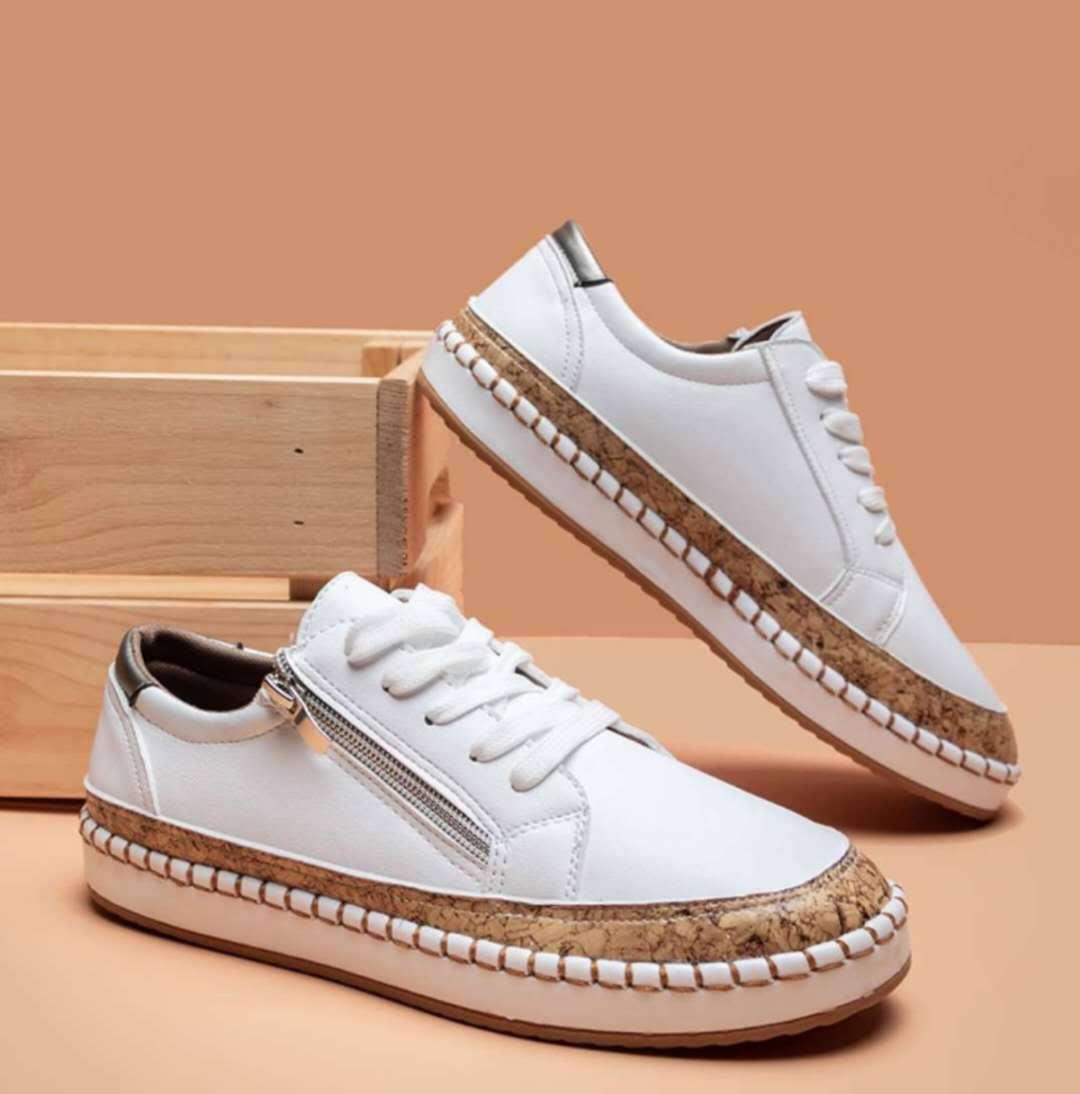 Chaussures Orthopédiques à fleurs pour femmes - Confort Orthopédique