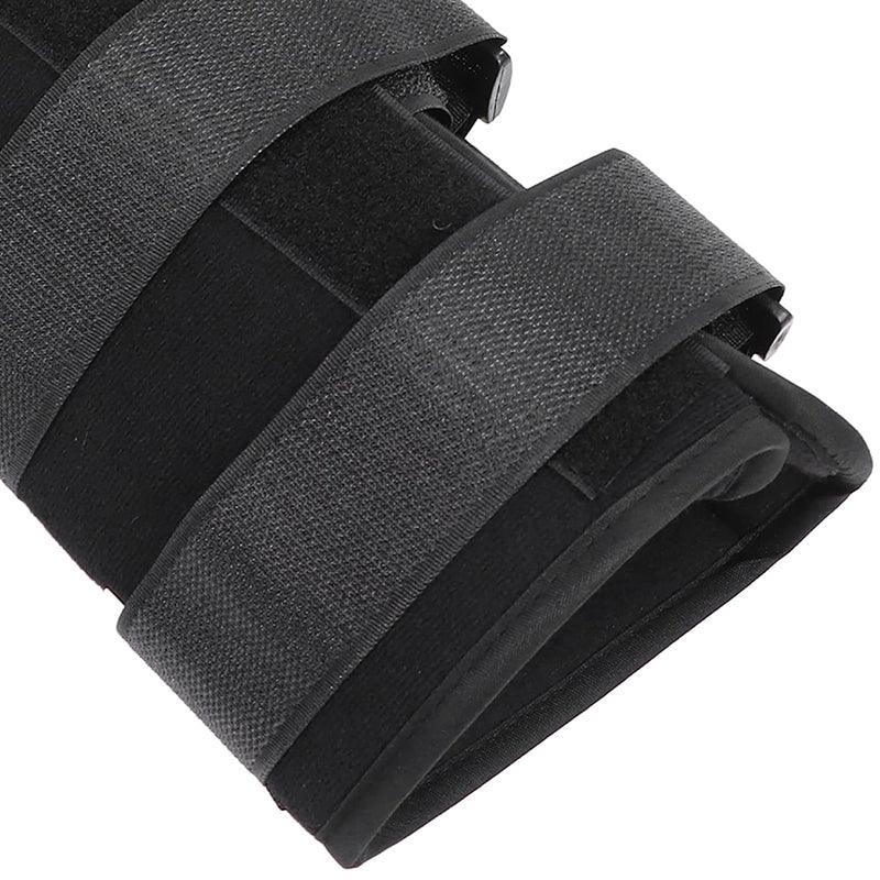 Attelle Bras Coude - Confort et Support Optimal – détail du système de fixation avec bandes en velcro et matière douce au toucher