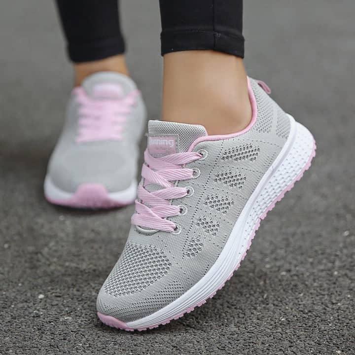 Baskets de Marche Anti douleurs pour Femme Vitalya™ - Confort Orthopédique