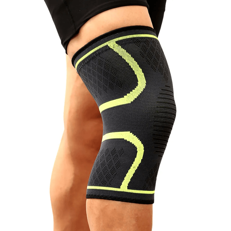 Orthèse genou jaune - Confort Orthopédique