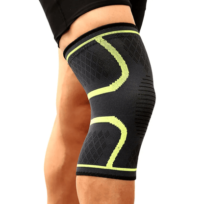 Orthèse genou jaune - Confort Orthopédique