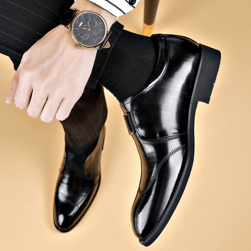Chaussures Orthopédique Homme D'affaires - Brigitten - Confort Orthopédique