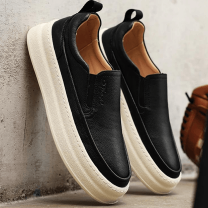 Baskets en cuir Agnolo Doni Confort Orthopédique
