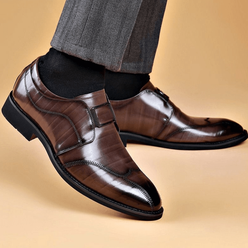Chaussures Orthopédique Homme D'affaires - Brigitten - Confort Orthopédique