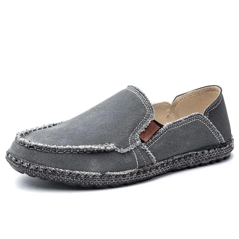 NATHAN - Mocassins Urban Canvas Confort Orthopédique
