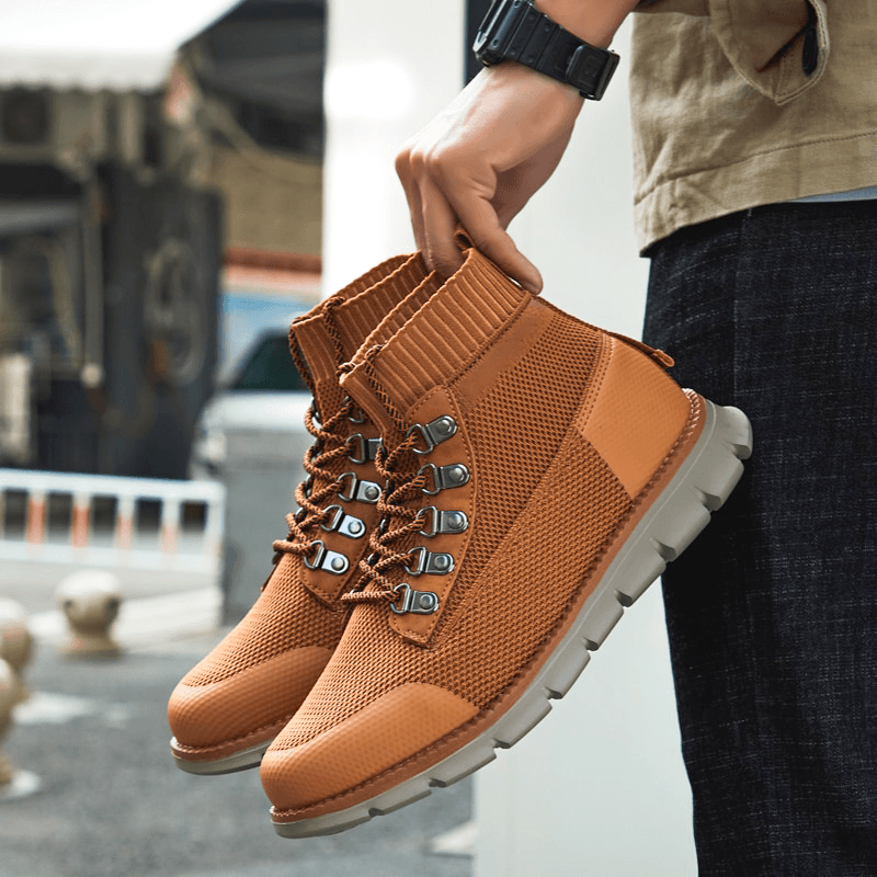 AeroStyle Bottes Urbane Confort Orthopédique