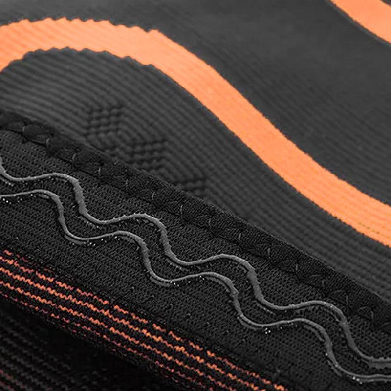 Orthèse genou orange - Confort Orthopédique
