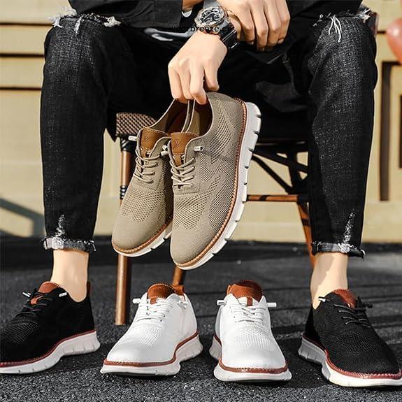 Chaussures Orthopédique Homme respirantes et élégantes - Olliver - Confort Orthopédique