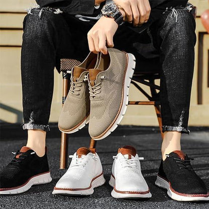 Chaussures Orthopédique Homme respirantes et élégantes - Olliver - Confort Orthopédique