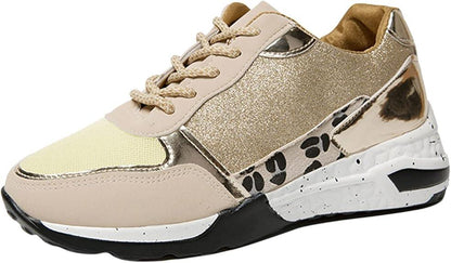 Chaussures Orthopédiques Modernes à Imprimé Léopard pour Femme - Confort Orthopédique