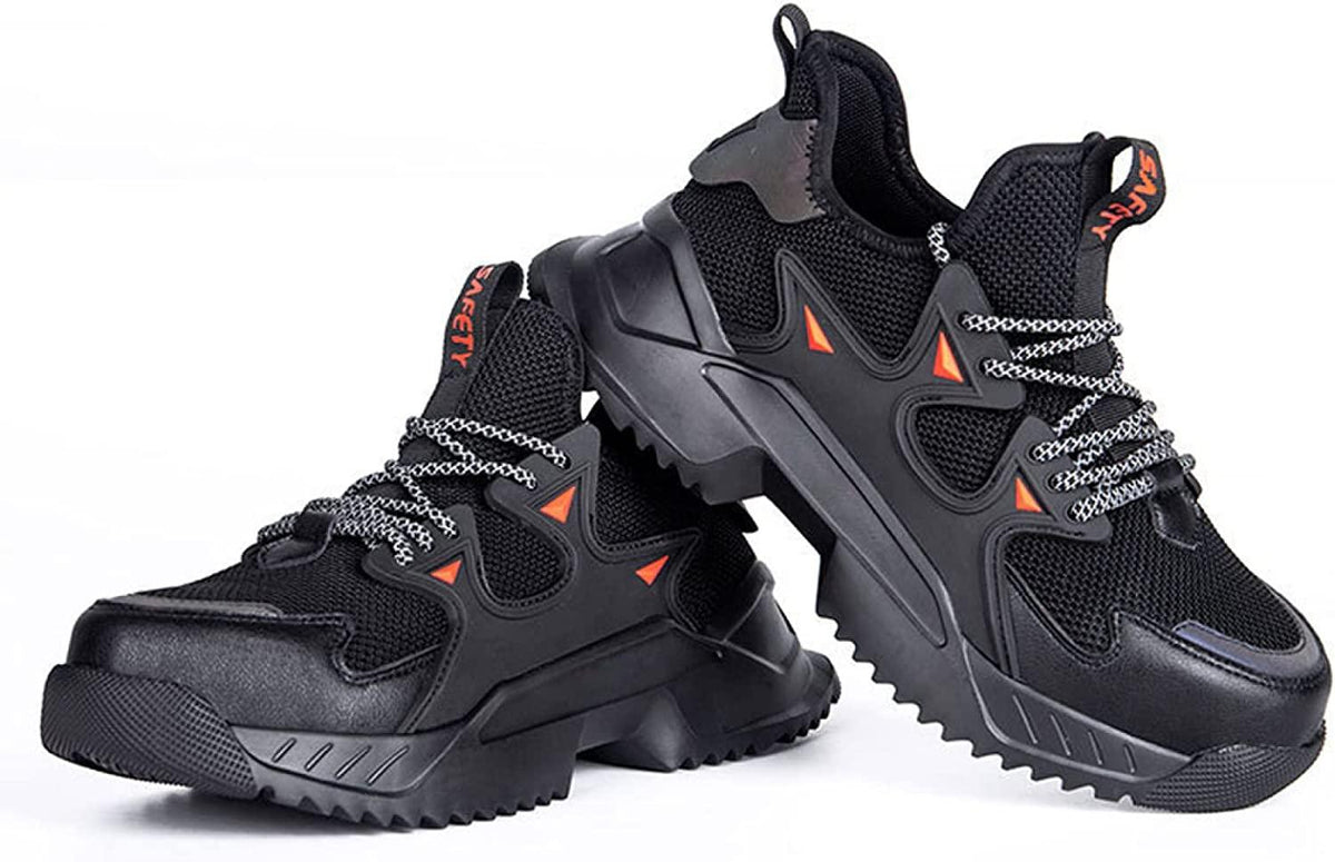 Chaussures de sécurité à bout en acier, respirantes, légères et indestructibles pour hommes - Safety Confort Orthopédique