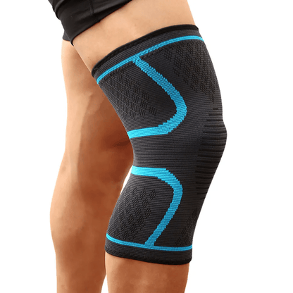 Orthèse genou bleue - Confort Orthopédique