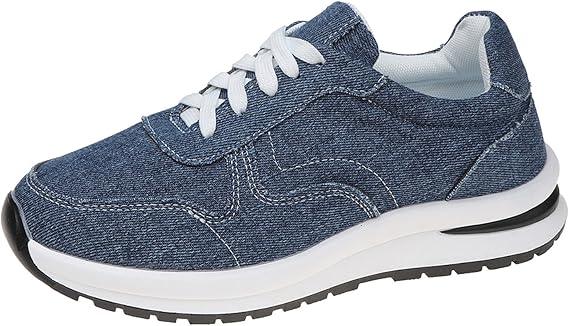 Chaussures Orthopédiques Tendances en Denim Femme - Confort Orthopédique