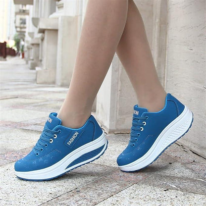 Martha - Baskets compensées pour femmes - Confort Orthopédique