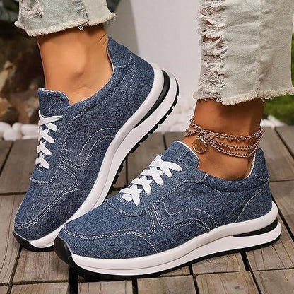 Chaussures Orthopédiques Tendances en Denim Femme - Confort Orthopédique