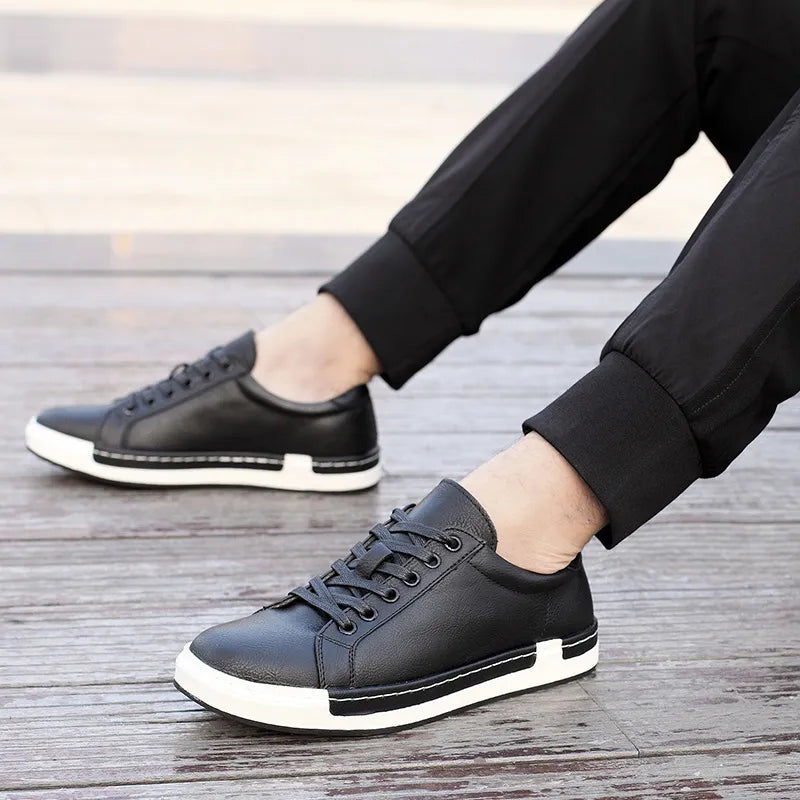 Chaussures Orthopédiques Hommes en cuir - Martin Empirio - Marron / 39