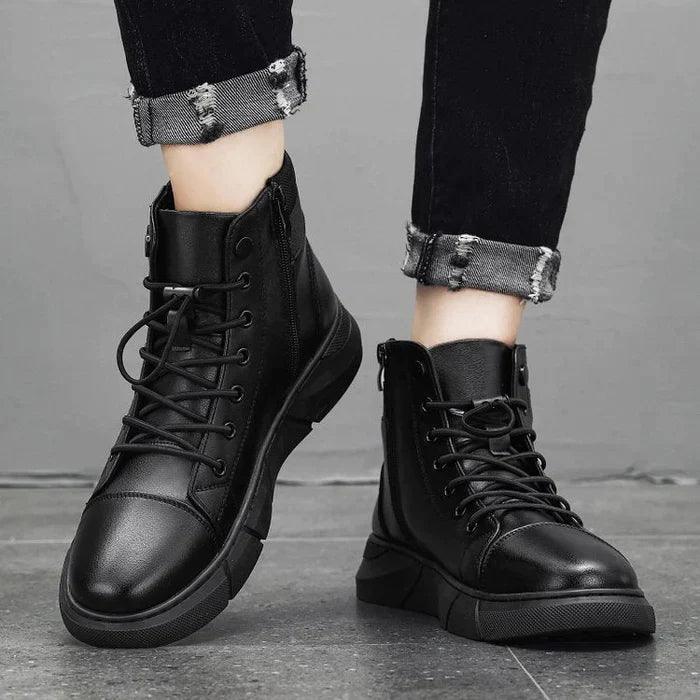 BlackBoots Bottes Confort Orthopédique