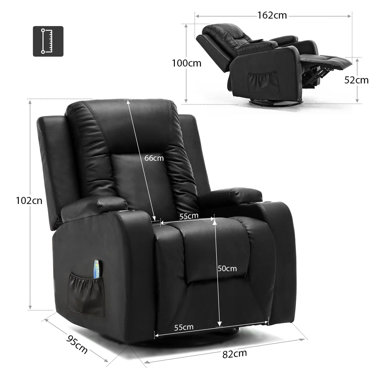 Fauteuil Relax Rocking-Chair & Pivotant - Image 6