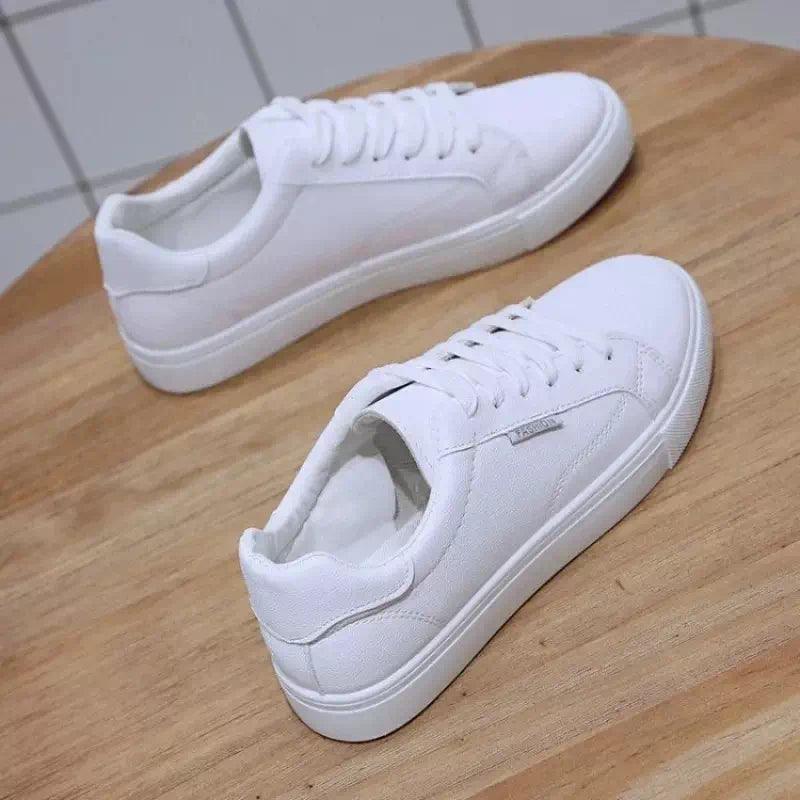 Basket en cuir pour femmes - Confort Orthopédique
