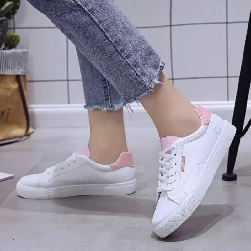Basket en cuir pour femmes - Confort Orthopédique