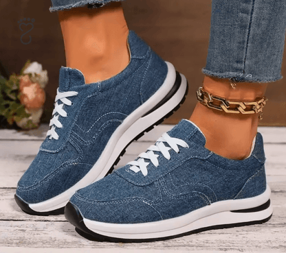 Chaussures Orthopédiques Tendances en Denim Femme - Confort Orthopédique