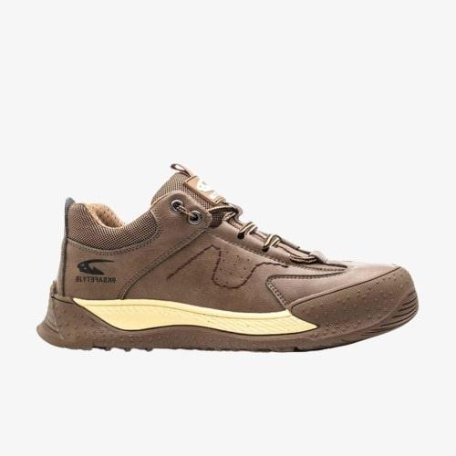 Chaussures de sécurité isolantes électriques en cuir microfibre Confort Orthopédique