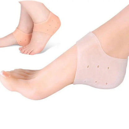 Chaussettes à talons en silicone - Confort Orthopédique