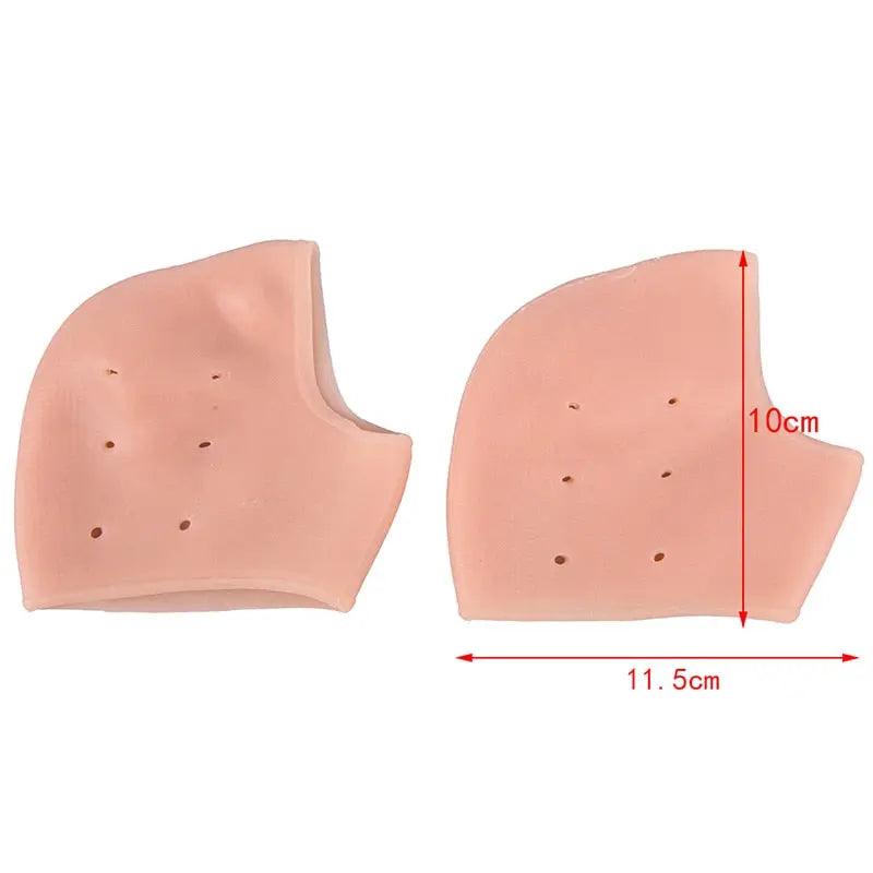 Chaussettes à talons en silicone - Confort Orthopédique