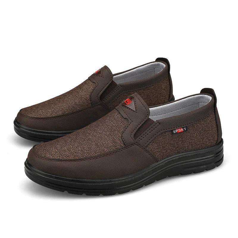 Chaussures Confortables en Toile pour Homme - Parky Confort Orthopédique
