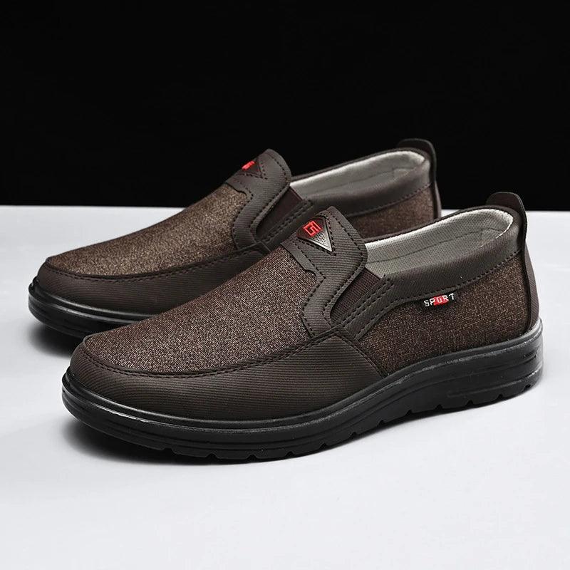 Chaussures Confortables en Toile pour Homme - Parky Confort Orthopédique