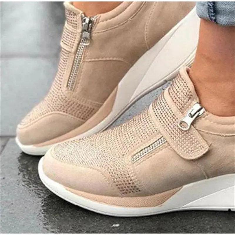 Chaussures Orthopédiques à Plateforme Confortables pour Femme Confort Orthopédique
