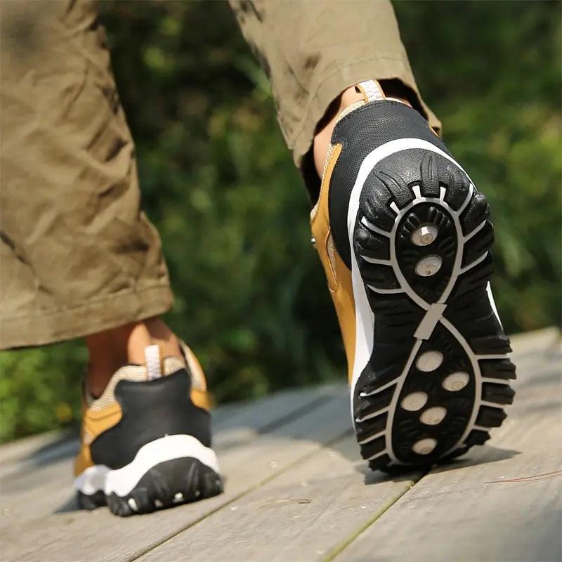 Chaussures de randonnée orthopédique pour homme - Confort Orthopédique
