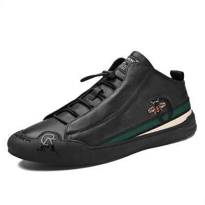 Chaussures en cuir décontractées pour hommes - Patree Confort Orthopédique
