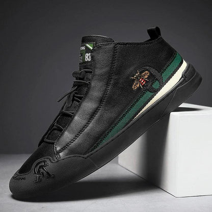 Chaussures en cuir décontractées pour hommes - Patree Confort Orthopédique