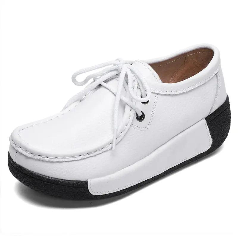 Chaussures orthopédiques respirantes en cuir pour Femme Anna Confort Orthopédique