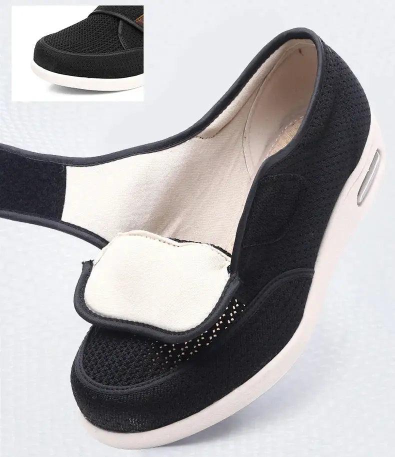 Chaussures Orthopédiques Femme Diabétique Confort A Enfilé Confort Orthopédique