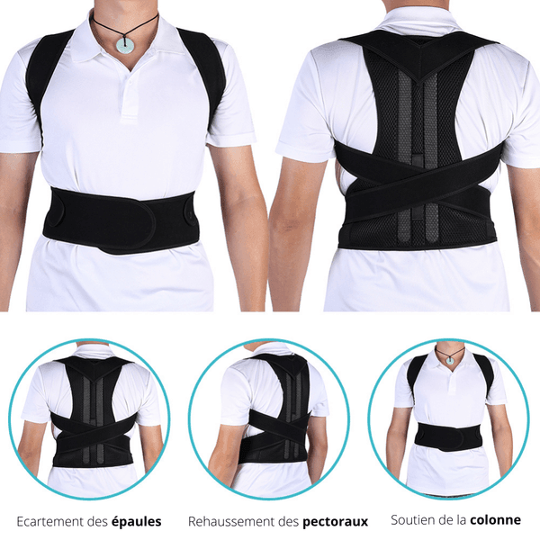 Correcteur de Posture réglable - Vektor Confort Orthopédique
