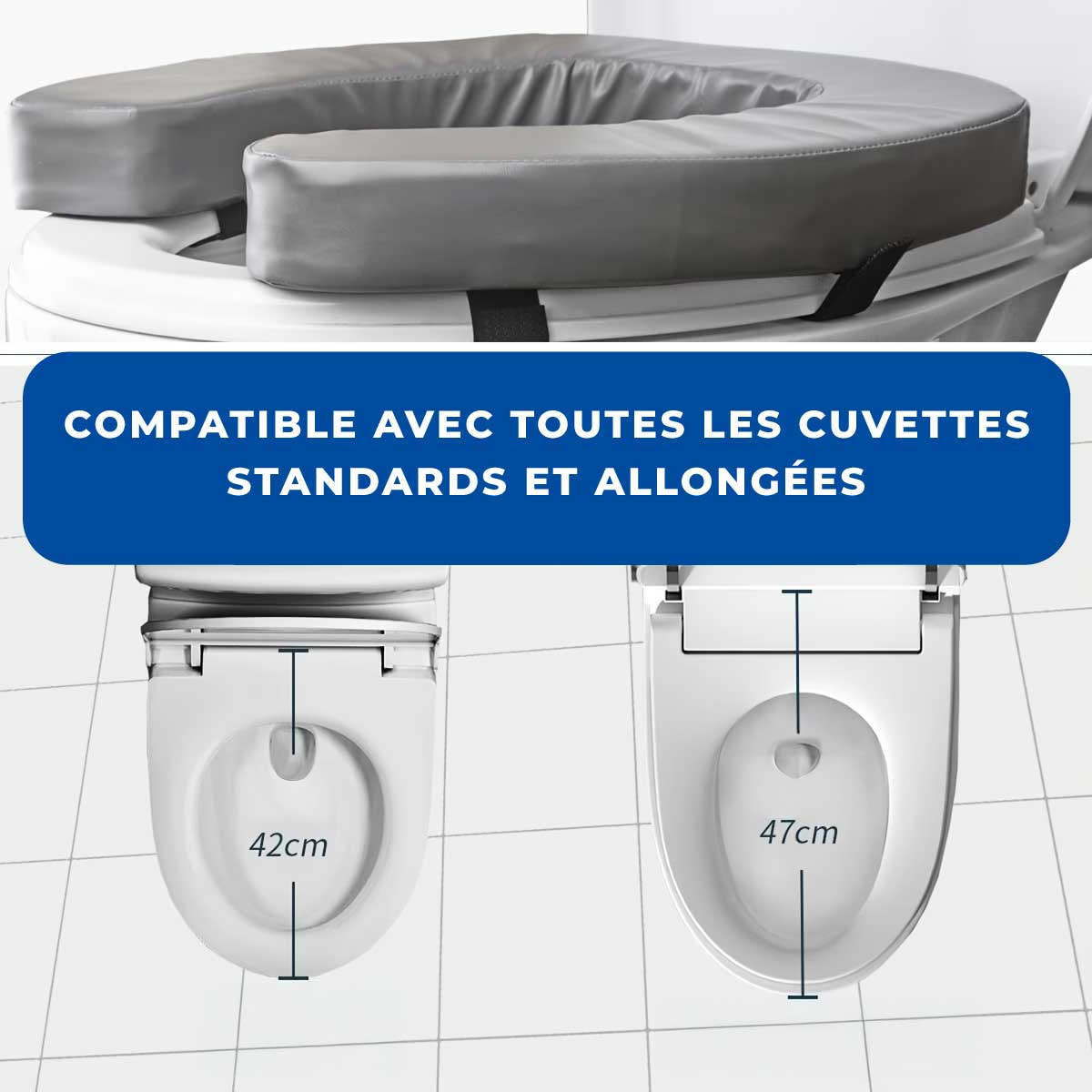 Coussin Réhausseur de Toilette Confort - Image 5